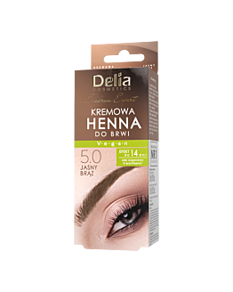 Delia Henna w kremie, jasny brąz 