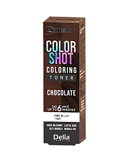 Delia Cameleo Color Shot Toner per capelli, Tubo Cioccolato