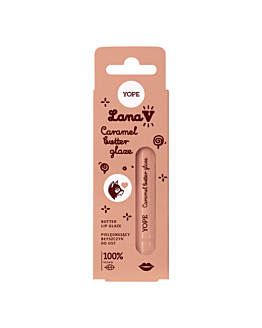 Yope Błyszczyk do ust, Caramel Butter lip glaze