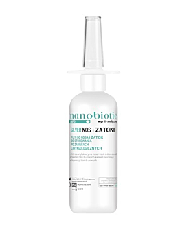 Nanobiotic Med Silver Nos i Zatoki Spray Do Nosa 30 ml