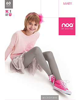 Noq by Knittex Collant per bambini Mary bianchi, 122/128