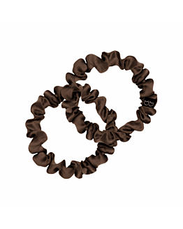 Cat&Cat Komplet 2 jedwabnych gumek Slim, Chocolate