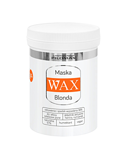 WAX Blonda Maska do włosów niefarbowanych blond, nawilżająca i na wypadanie, 240 ml