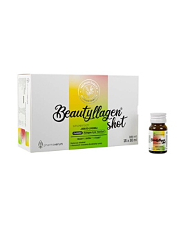 Beautyllagen Shot Kolagen w płynie Smak jabłko-limonka 15 butelek po 30 ml