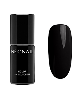 Neonail Lakier hybrydowy, Pure Black