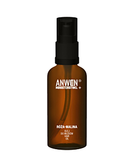 Anwen x Ministerstwo.+ R&oacute;ża Malina Olej do włos&oacute;w 