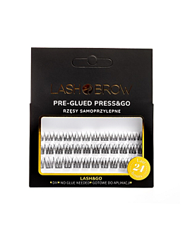 Lash Brow Rzęsy samoprzylepne Press & Go, Nomakeup