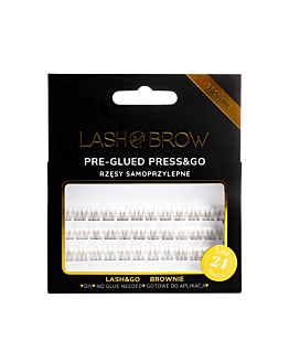 Lash Brow Rzęsy samoprzylepne Press & Go, Nomakeup Brownie