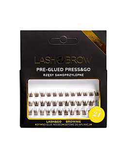 Lash Brow Rzęsy samoprzylepne Press & Go, Everyday Brownie