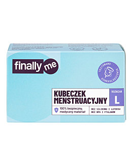 Finally.me Kubeczek menstruacyjny rozm. L 1 szt.