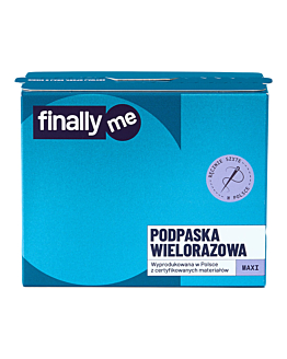 Finally.me Podpaska wielorazowa maxi 1 szt.
