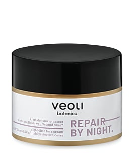 Veoli Botanica Repair By Night Krem do twarzy na noc z ochroną lipidową Second Skin