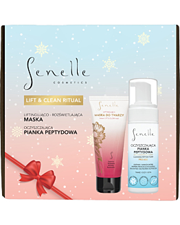 Senelle Lift & Clean Ritual: Maska liftingująca 65ml + Pianka do twarzy 150ml