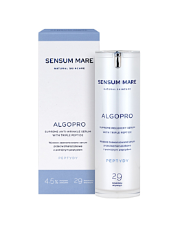 Sensum Mare Algopro Wysoce zaawansowane serum przeciwzmarszczkowe z potrojnym peptydem 4,5% 30ml