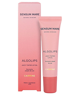 Sensum Mare Algolips Soczysty olejek do ust, Carmin 