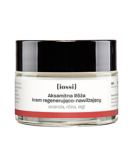 Iossi Aksamitna R&oacute;ża Regenerująco-nawilżający krem z acerolą, r&oacute;żą i algami, 50 ml