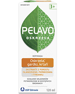 Pelavo Oskrzela, Syrop na oskrzela, gardło, krtań, Dla dzieci od 3. roku życia