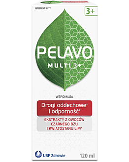 Pelavo Multi 3+, Syrop na drogi oddechowe, Dla dzieci od 3. roku życia, Smak malinowy