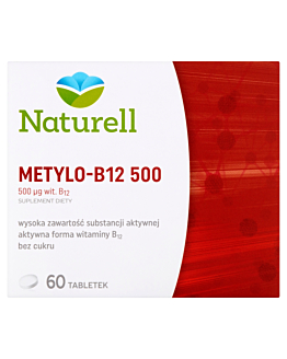 Naturell Metylo-B12 500 mg,  Tabletki