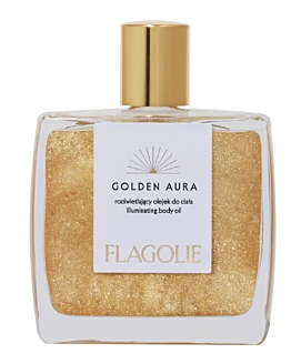 Flagolie Golden Aura Rozświetlający olejek do ciała