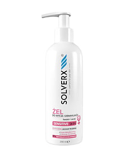 Solverx Sensitive Skin - Żel do mycia twarzy 200ml