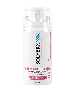 Solverx Sensitive Skin - Krem do demakijażu twarzy 100ml