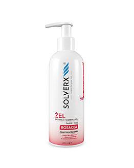 Solverx Rosacea Gel detergente viso 200 ml