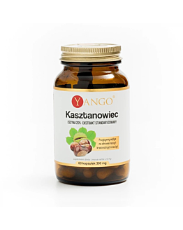 Yango Kasztanowiec Ekstrakt 20% Escyny Kapsułki
