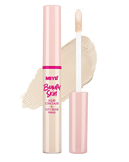Miyo Beauty Skin Concealer Liquid And Cut Crease Maker Płynny korektor, 01