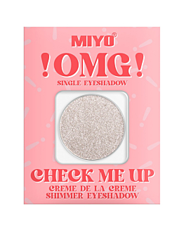 Miyo OMG Check Me Up Creme De La Creme Shimmer Ombretto, 24 Bullion
