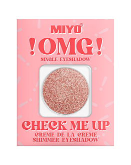 Miyo OMG Check Me Up Creme De La Creme Shimmer Ombretto, 27 Lollypop