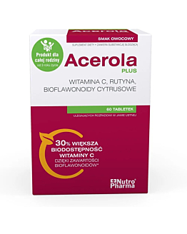 Acerola Plus, tabletki  do ssania 60 szt.