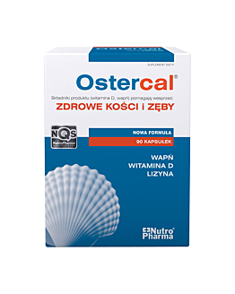 Ostercal, Preparat na wzmocnienie kości, Tabletki powlekane