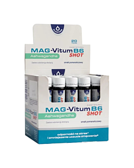 Mag-Vitum B6 Ashwagandha  shot 20 szt