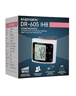 Diagnostic Ciśnieniomierz DR-605 IHB Nadgarstkowy 1 Sztuka