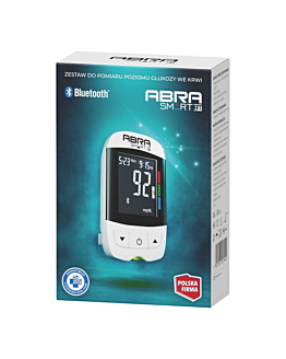 Abra Smart BT Zestaw do pomiaru poziomu glukozy we krwi