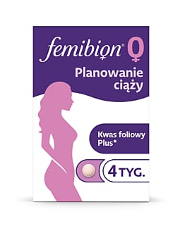 Femibion 0 Planowanie Ciąży, Suplement diety dla kobiet planujących ciążę, Tabletki