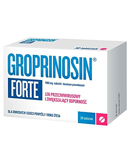 Groprinosin Forte 1000 mg, 30 tabl.