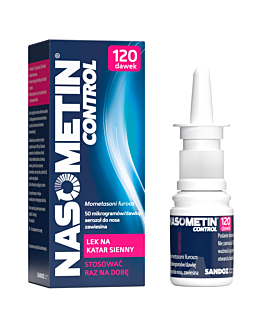 Nasometin Control Aerozol do nosa 0,05 mg/daw. 120 Dawek