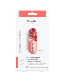 L'biotica Kolagenowe płatki pod oczy - wygładzenie zmarszczek