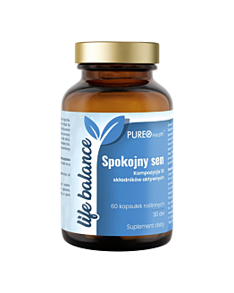 Pureo Health Spokojny sen Kapsułki, 60 szt.