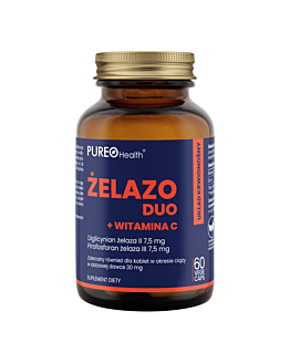 Pureo Health Żelazo Duo + Wit. C Kapsułki 60 szt.