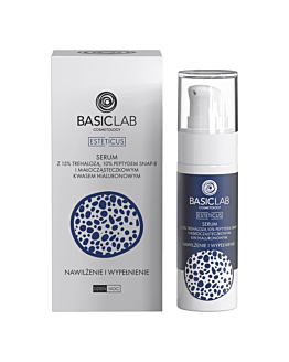BasicLab Esteticus Serum 15% Trehaloza, 10% Peptyd Snap-8, Kwas Hialuronowy