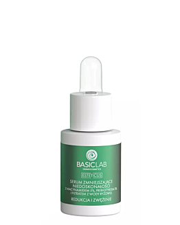 BasicLab Esteticus Serum zmniejszające niedoskonałości z niacynamidem 5%, 15 ml
