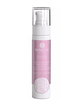BasicLab Esteticus Serum regenerujące z ceramidami 1% i kompleksem peptydów 5%, 50 ml