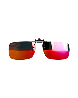 Nakładka Przeciwsłoneczna SunStyle 85% Mirror, Czerwona, Mała