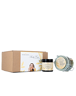 Natural Secrets Zestaw Melon i Zielona Herbata (Peeling + Masło do ciała )