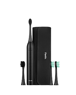 Feelo Pro Szczoteczka soniczna z etui Premium Black