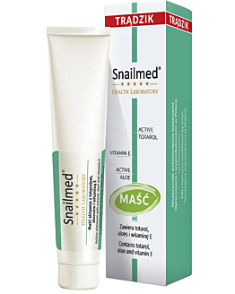 Snailmed Pomata Attiva con Totarolo, Aloe e Vitamina E 25 ml