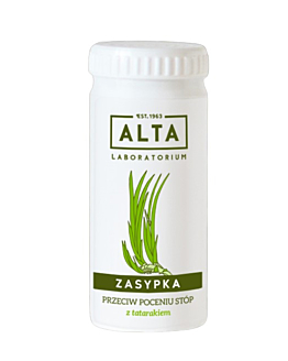 Alta, Zasypka przeciwpotna